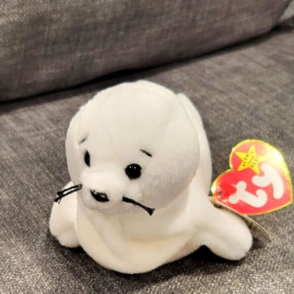 Ty "Seamore" Beanie Baby - Picture 2 of 9